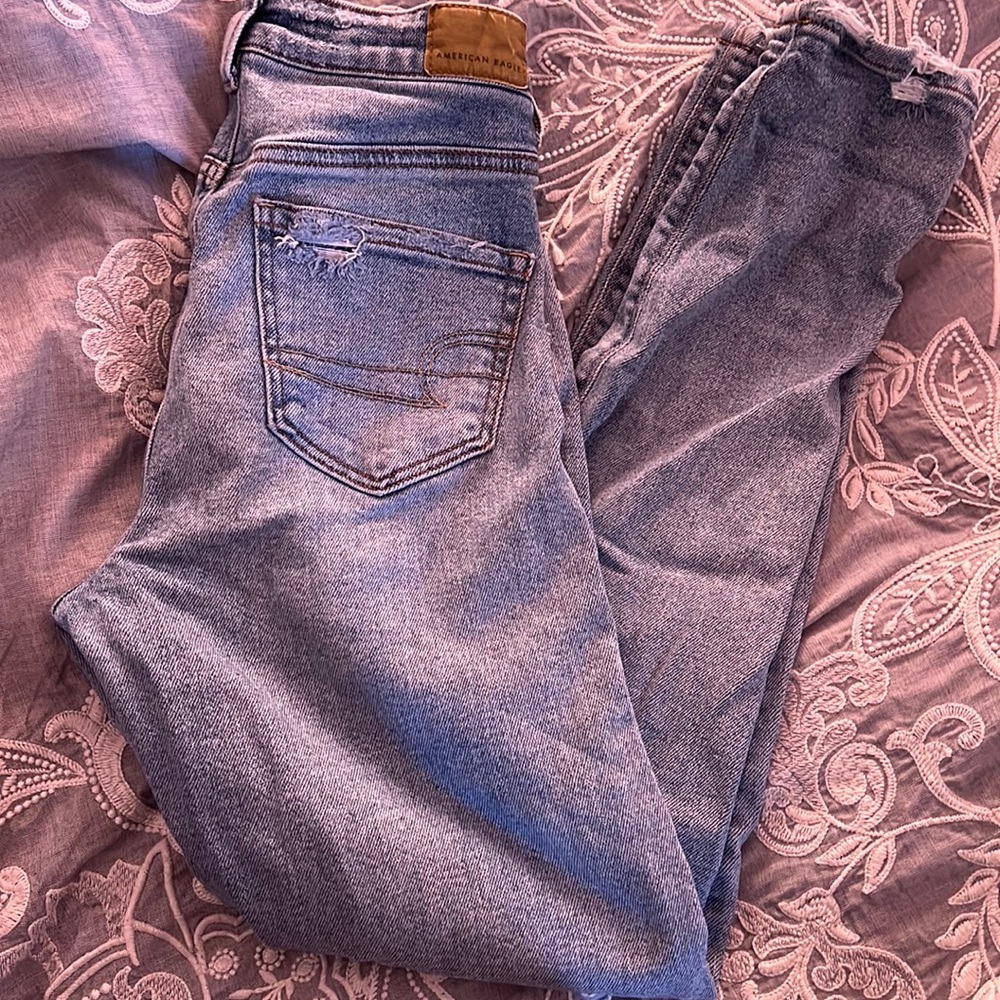American eagle skinny stretch jeans